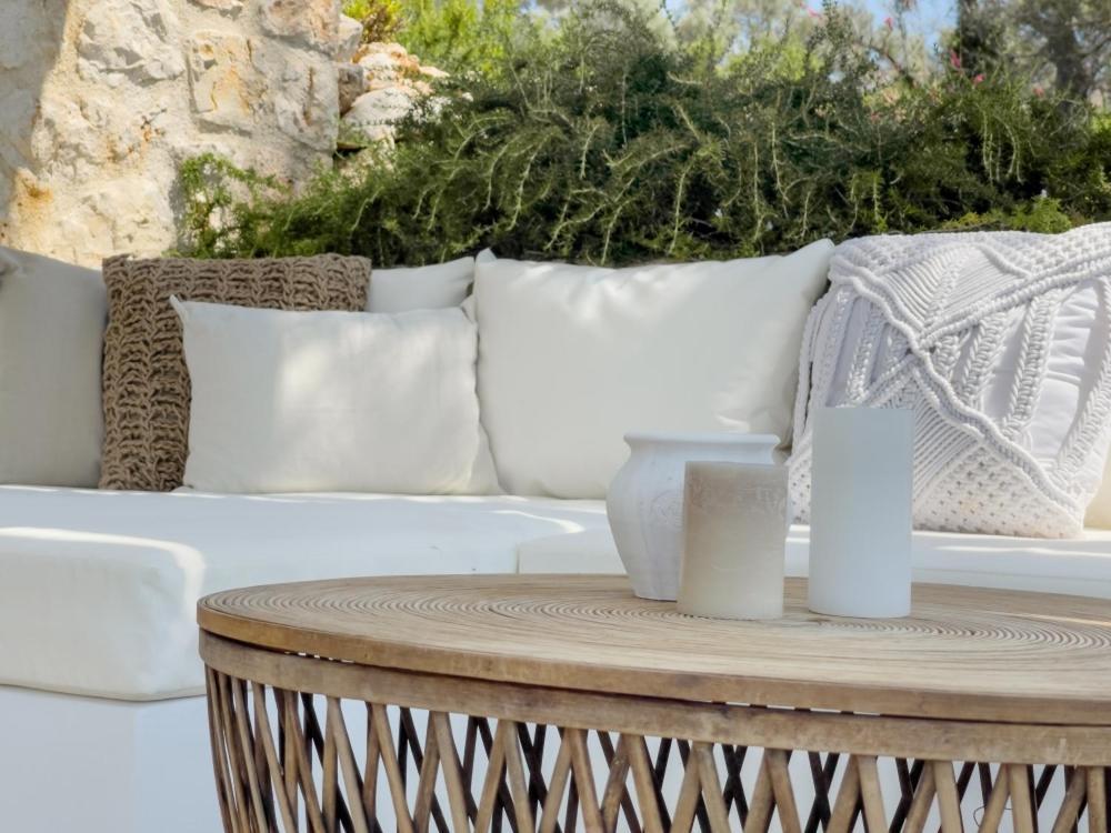 Zidanos Luxurious Sea Front Villa Marandokhórion Eksteriør billede